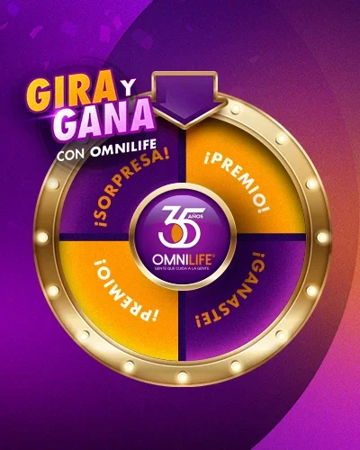 Gira y gana con OMNILIFE