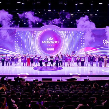 Empresarios de Omnilife con incentivos en Día Morado 2025