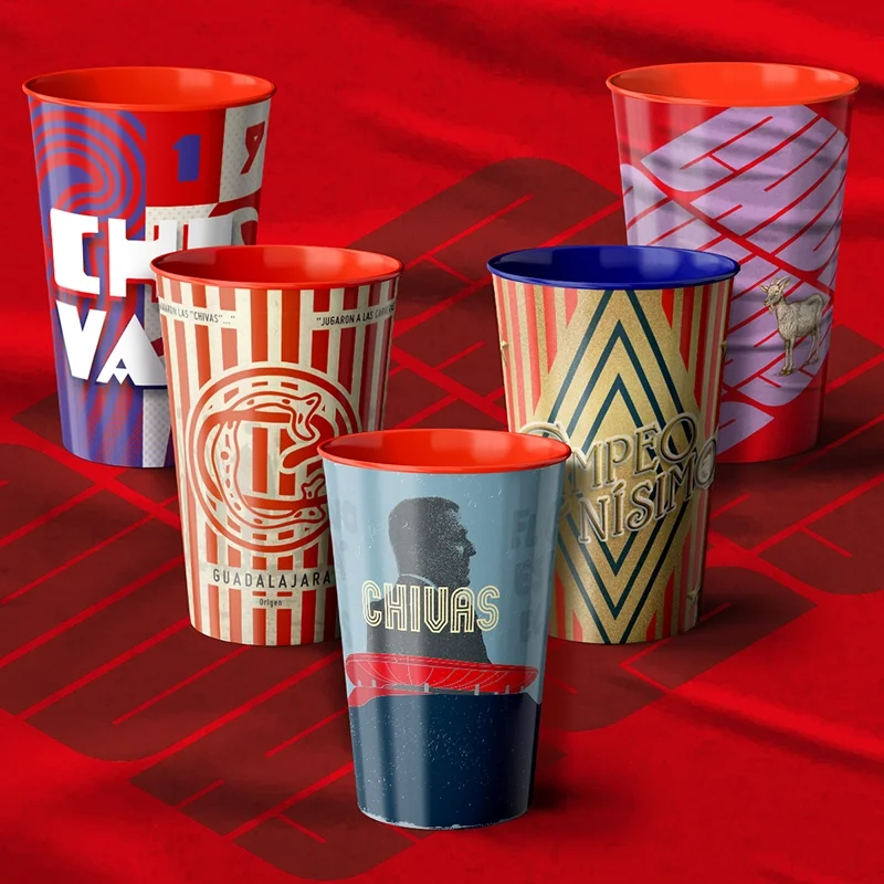 Vasos coleccionables Chivas - OMNILIFE