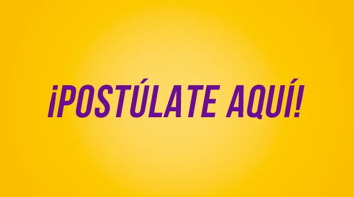 imagen con título postúlate aquí