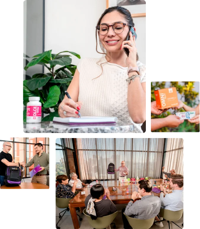 empresarios de OMNILIFE