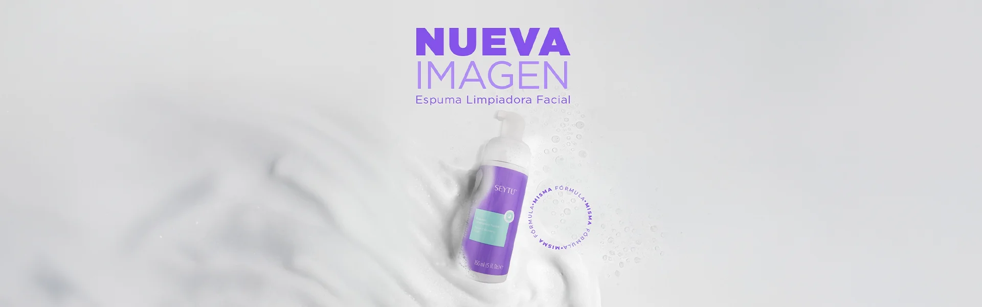 Espuma limpiadora facial